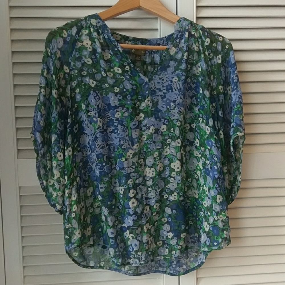 Anthropologie Fei sheer top